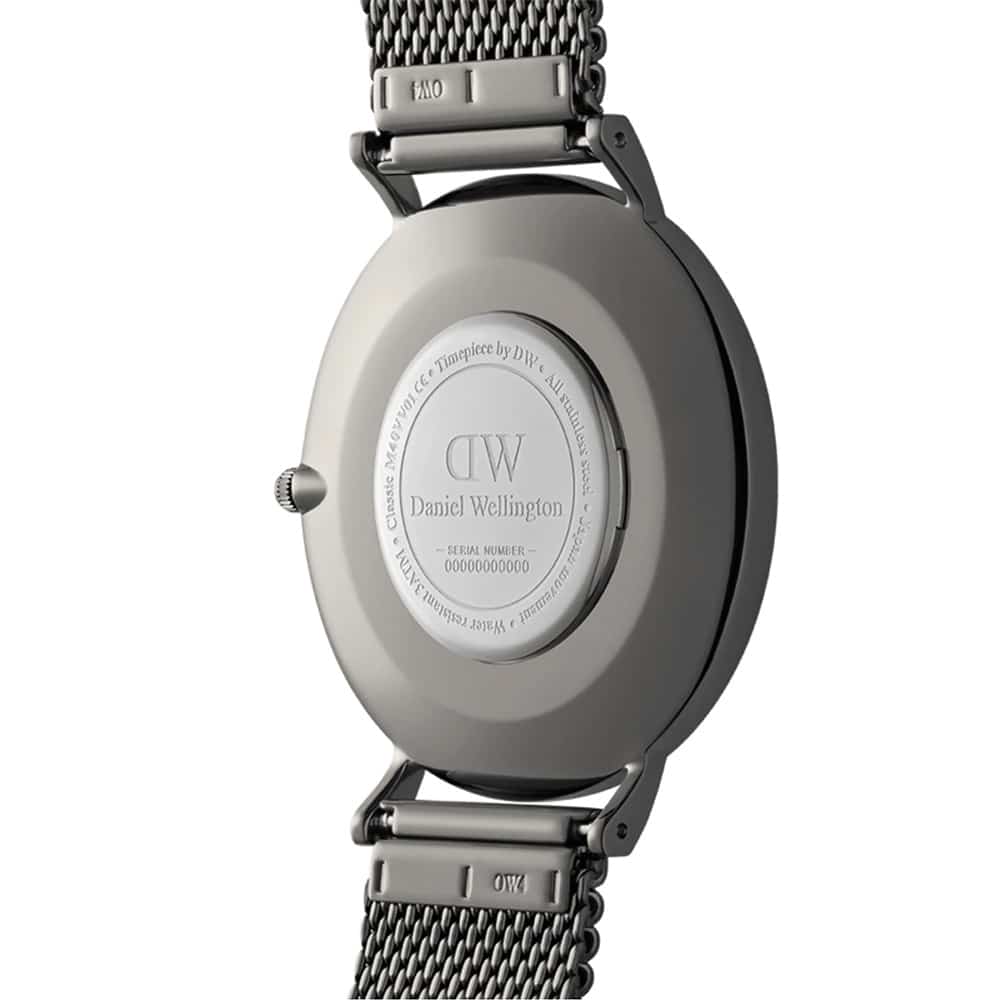 dw00100628 classic sterling 40 mm silver