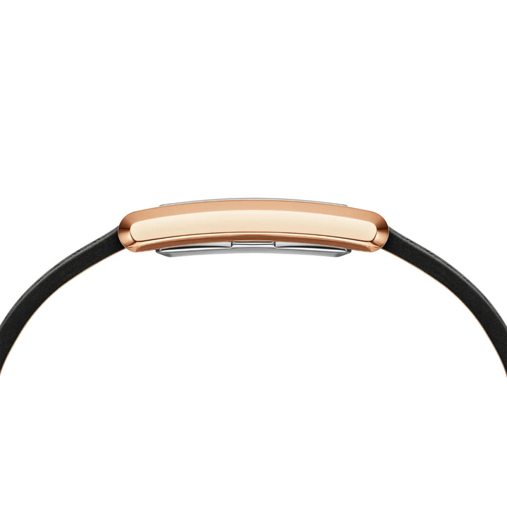Bound Black Crocodile Rose Gold