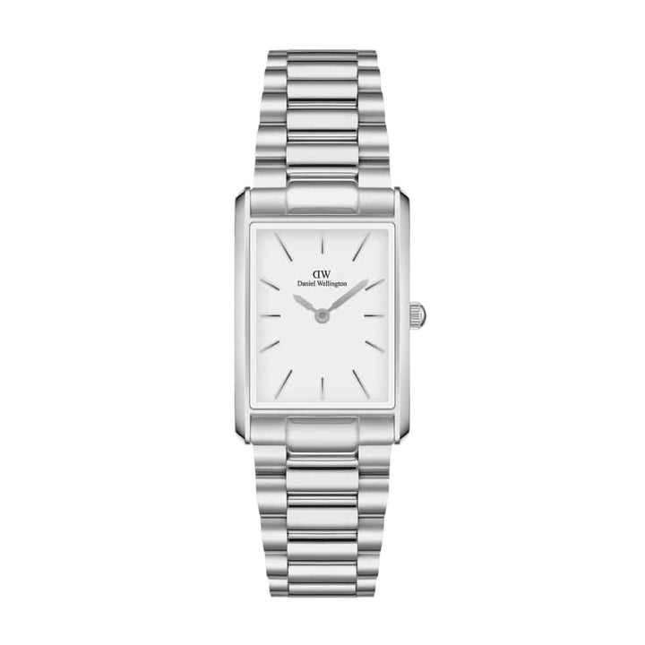 dw00100700 rectangular watch with white dial