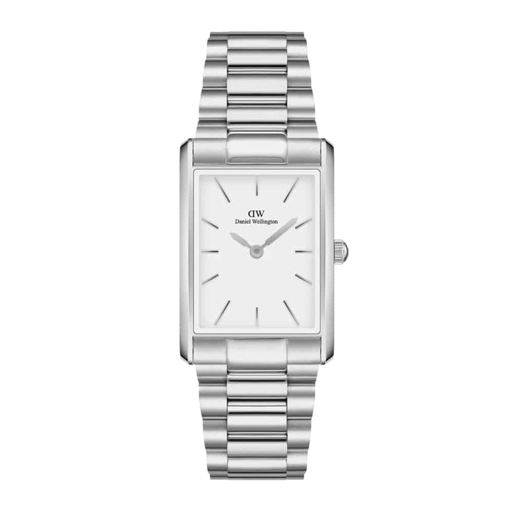 dw00100700 rectangular watch with white dial