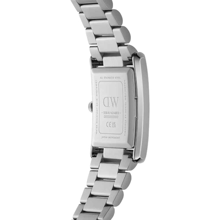 dw00100700 rectangular watch with white dial