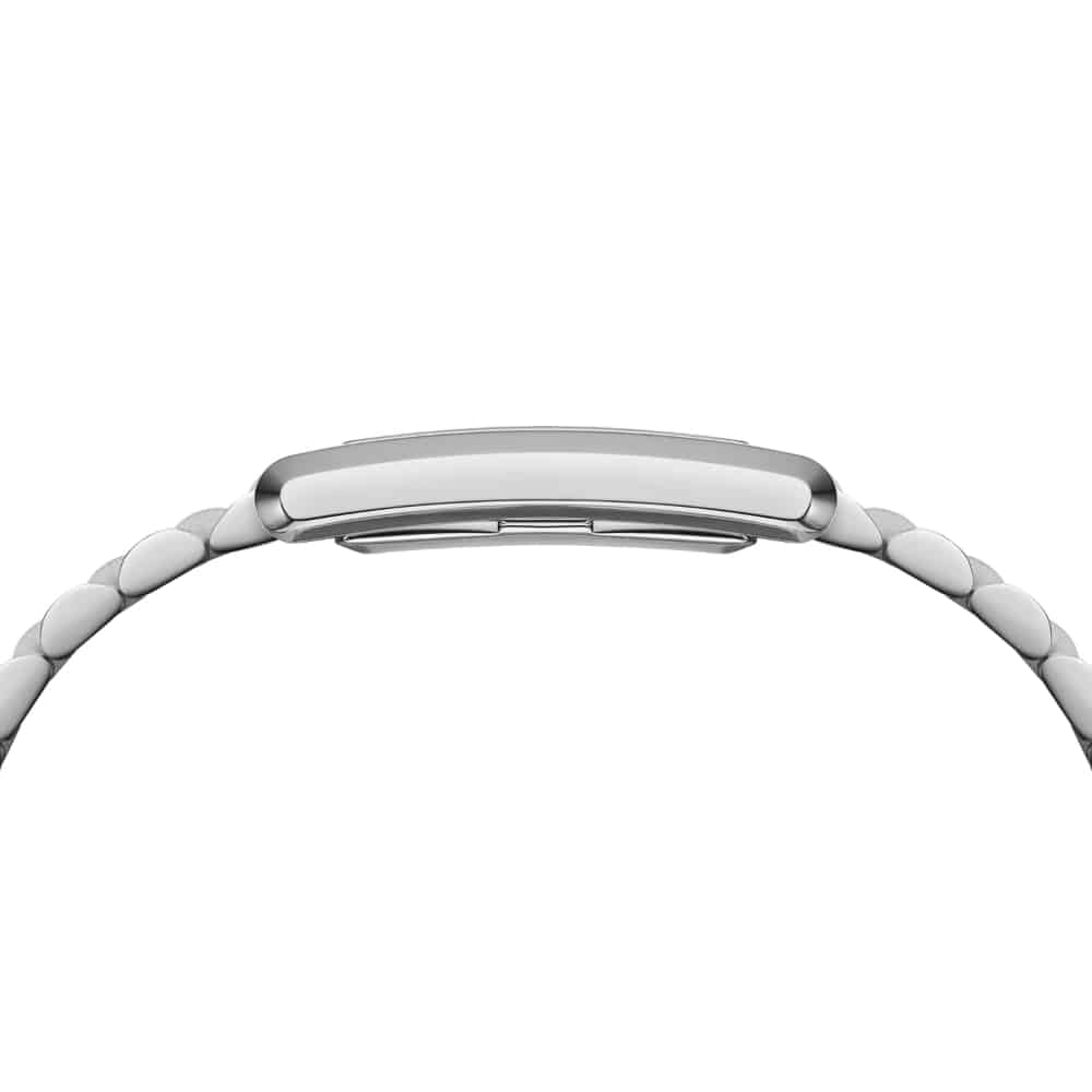 dw00100700 rectangular watch with white dial