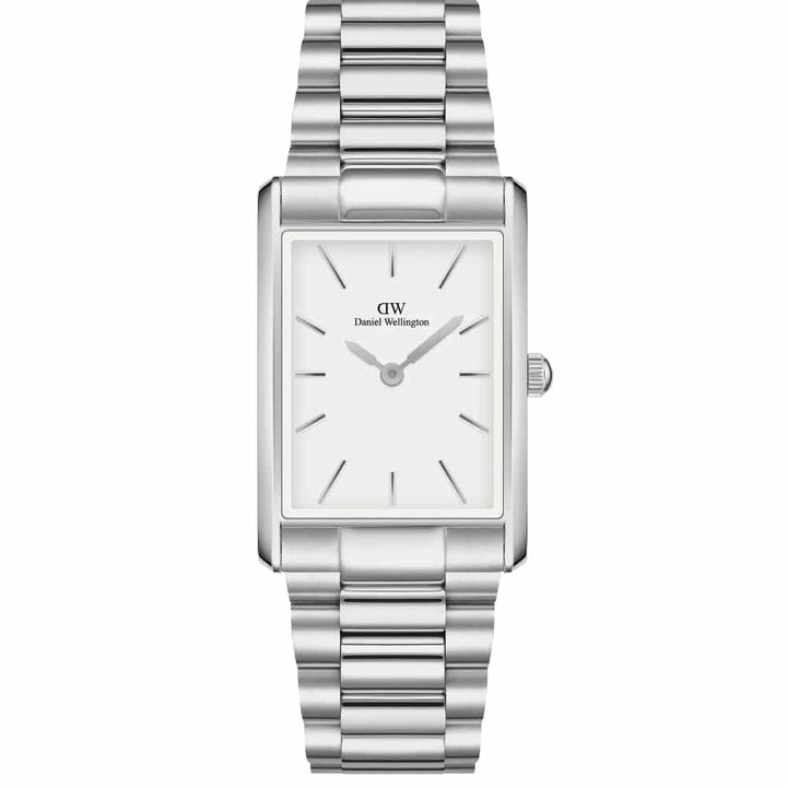 dw00100701 square watch silver white dial