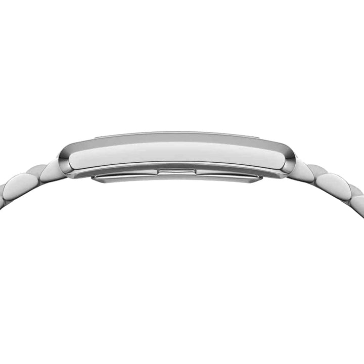 dw00100701 square watch silver white dial