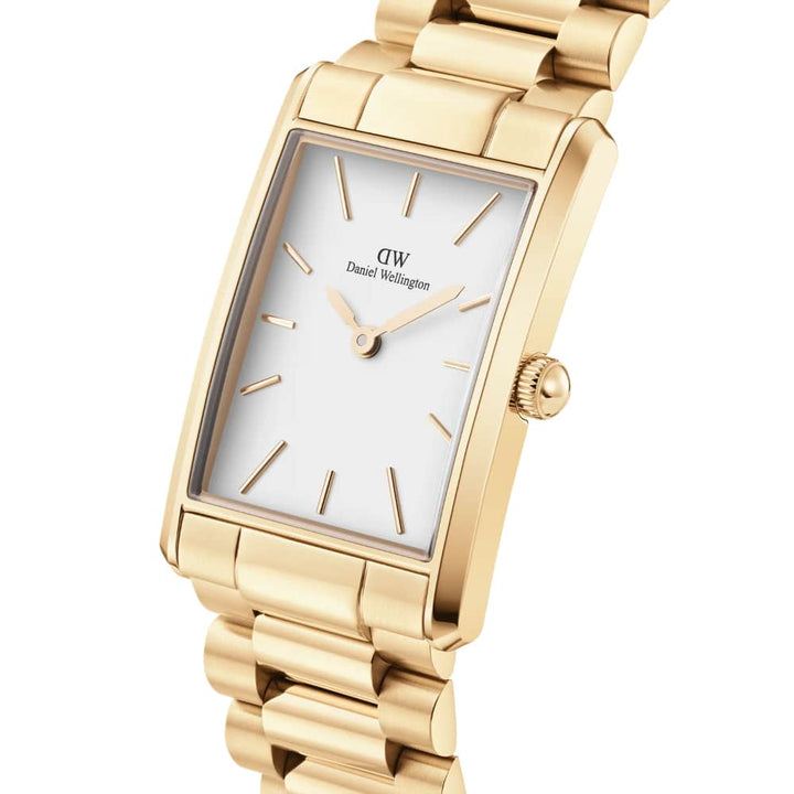 dw00100703 rectangular gold watch 35x24mm