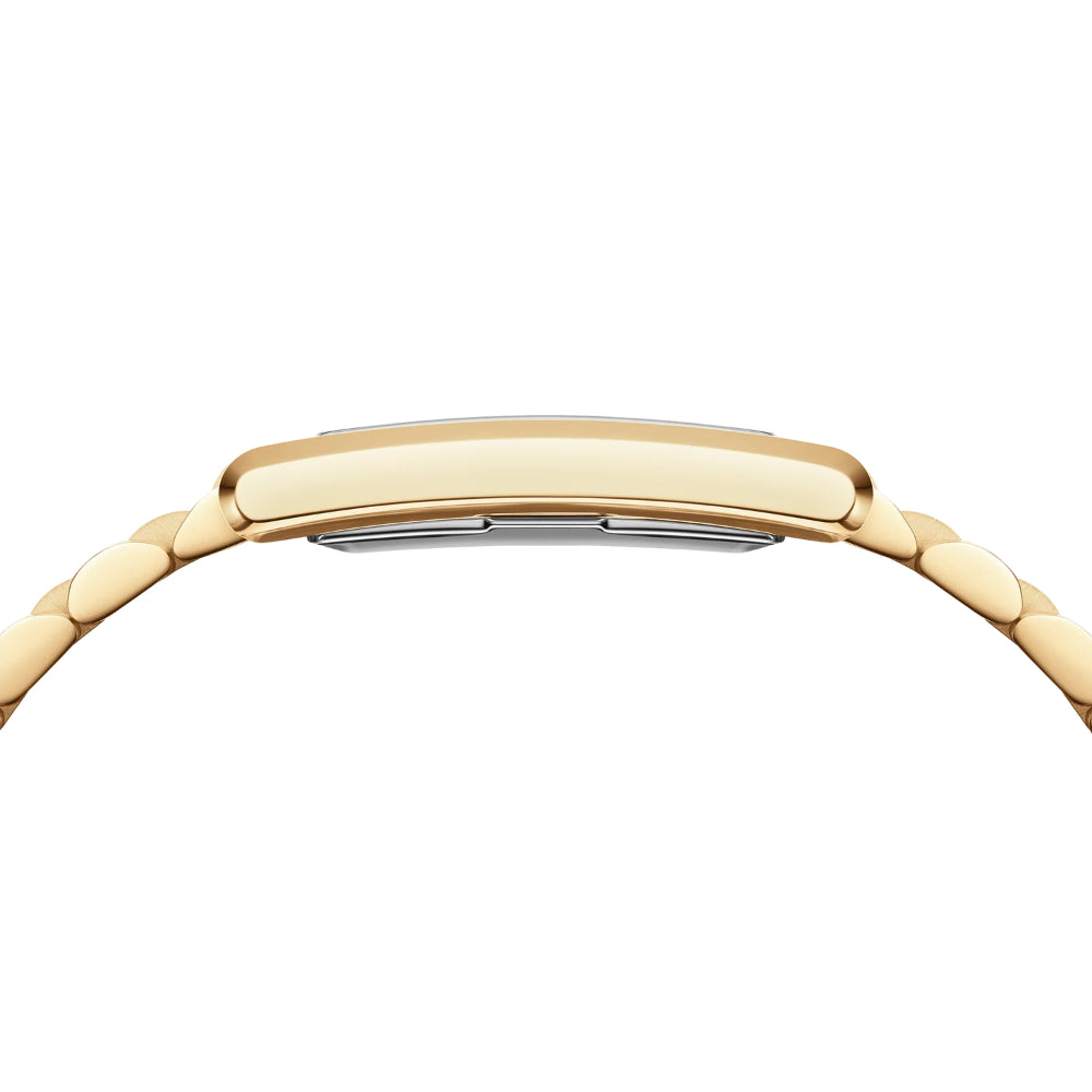 dw00100703 rectangular gold watch 35x24mm
