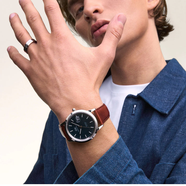 dw00100755 iconic st mawes automatic silver