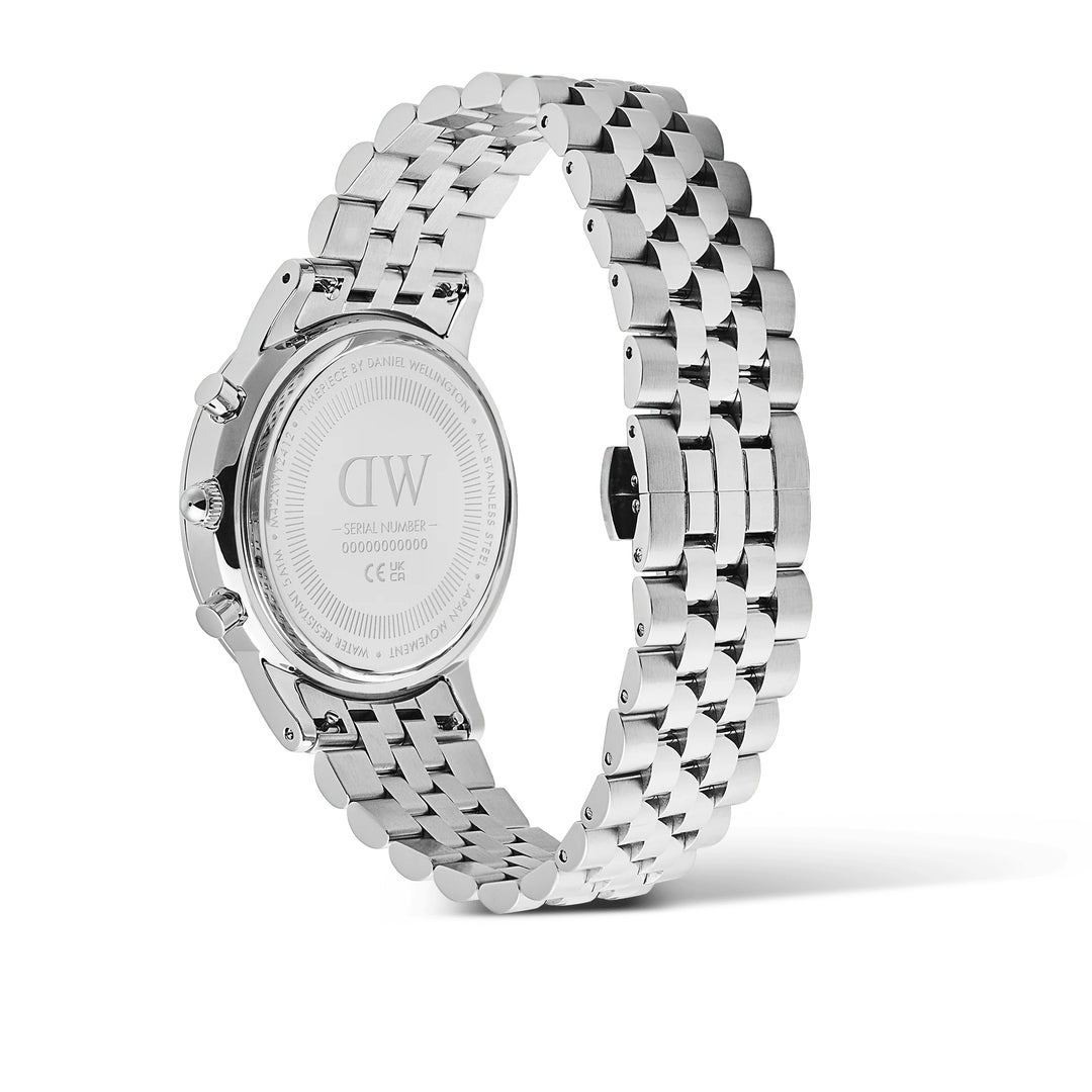 iconic chronograph ppanda silver 42mm