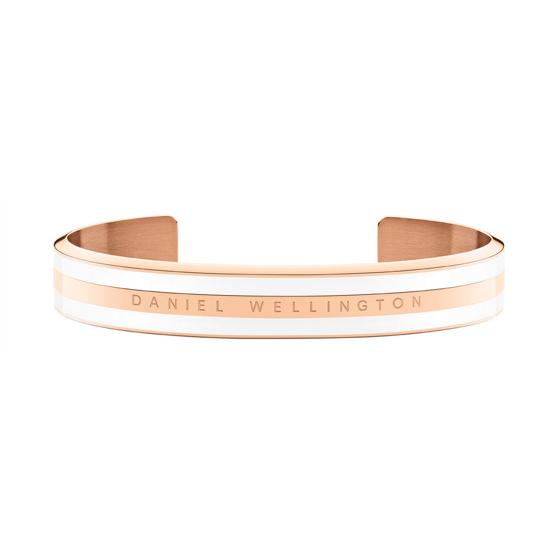 DW0040007 CLASSIC BRACELET WHITE ROSE GOLD SMALL