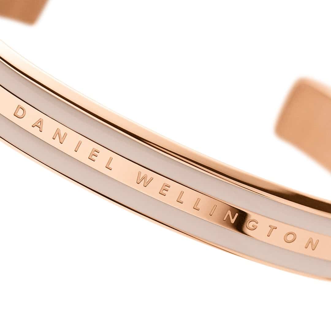 DW00400012 CLASSIC BRACELET BEIGE ROSE GOLD SMALL