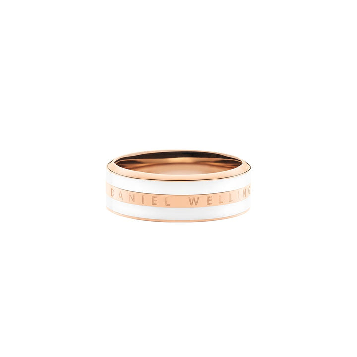DW00400042 CLASSIC RING SATIN WHITE ROSE GOLD 54
