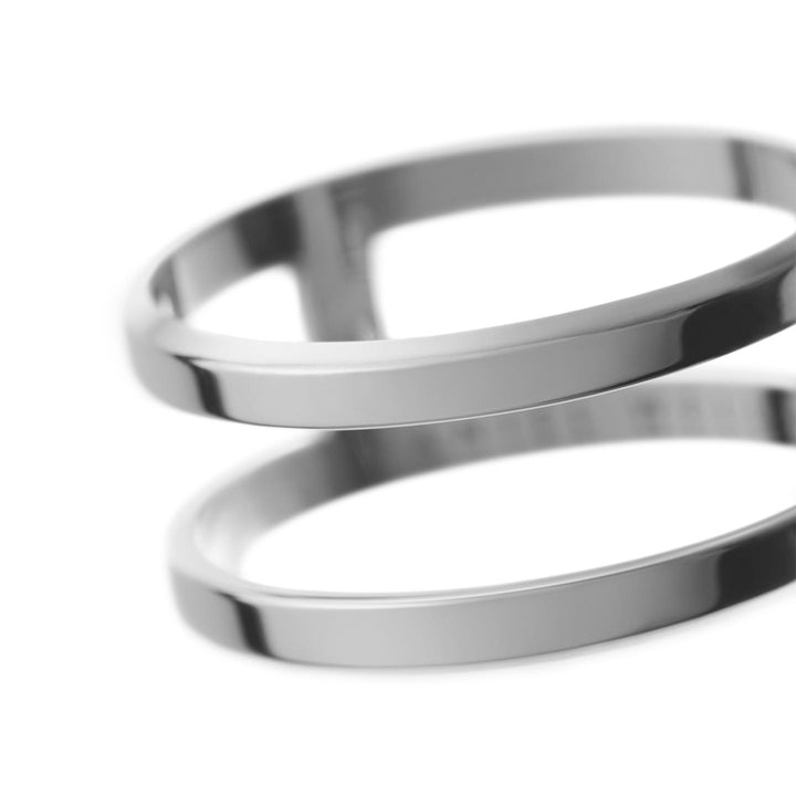 Elan dual ring silver