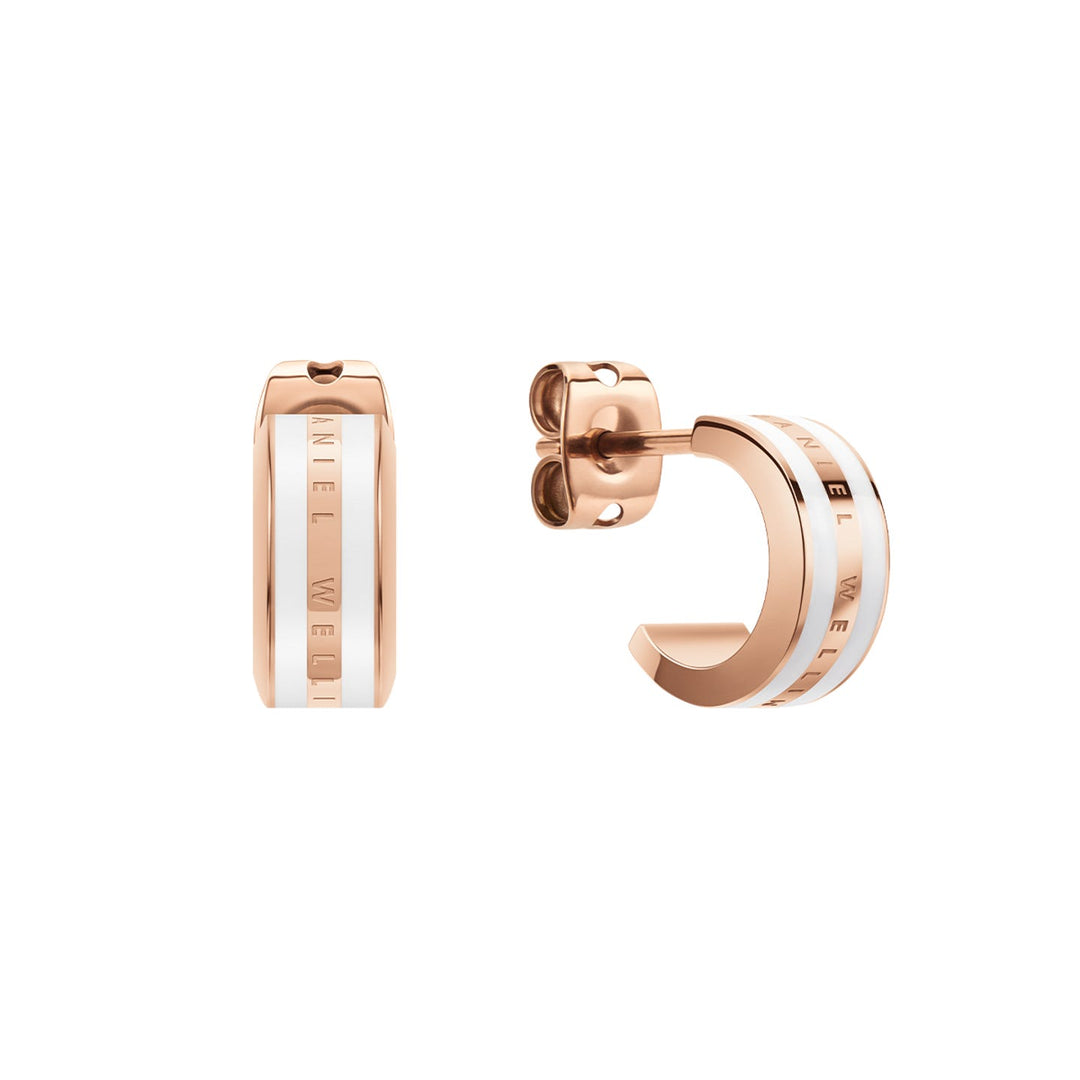 DW00400148 EMALIE EARRINGS ROSE GOLD WHITE
