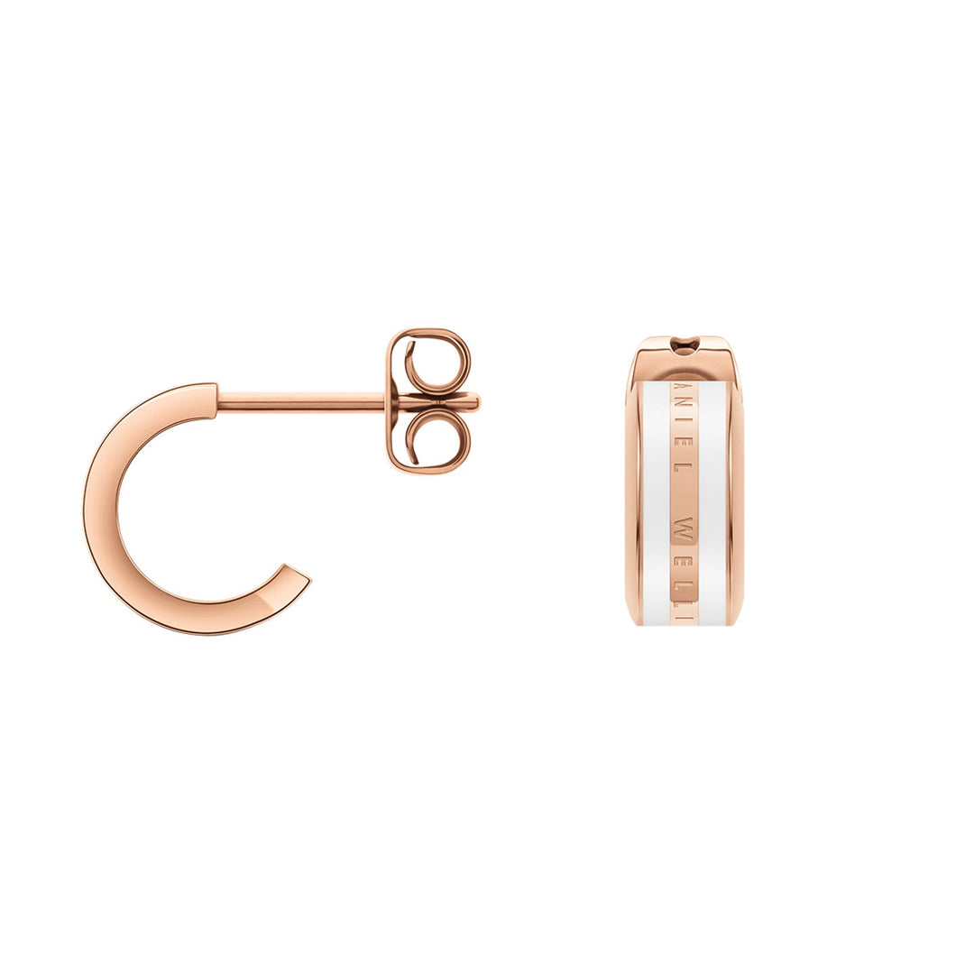 DW00400148 EMALIE EARRINGS ROSE GOLD WHITE