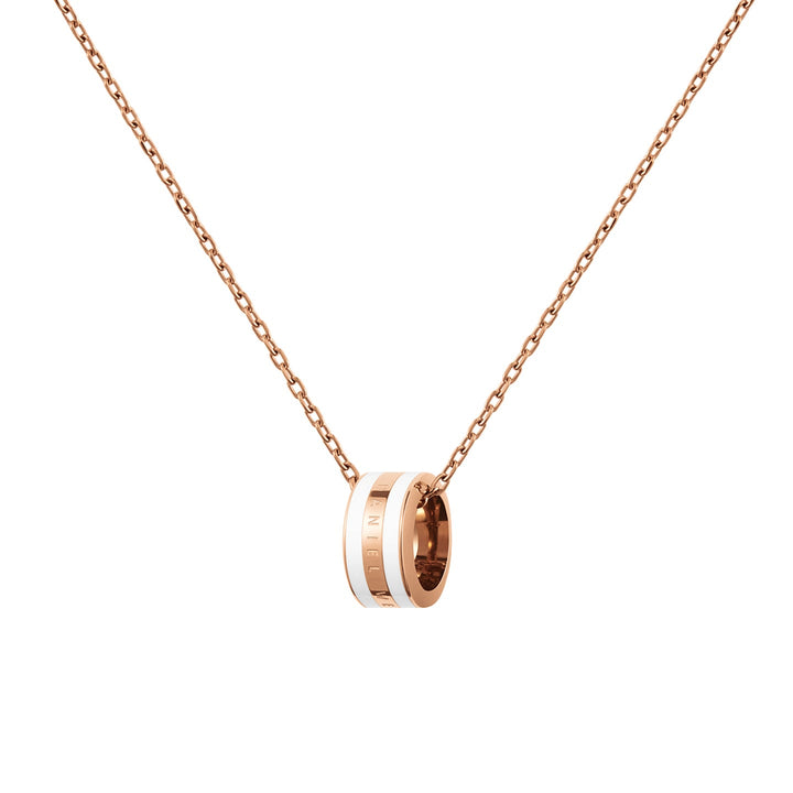 DW00400153 EMALIE NECKLACE ROSE GOLD WHITE
