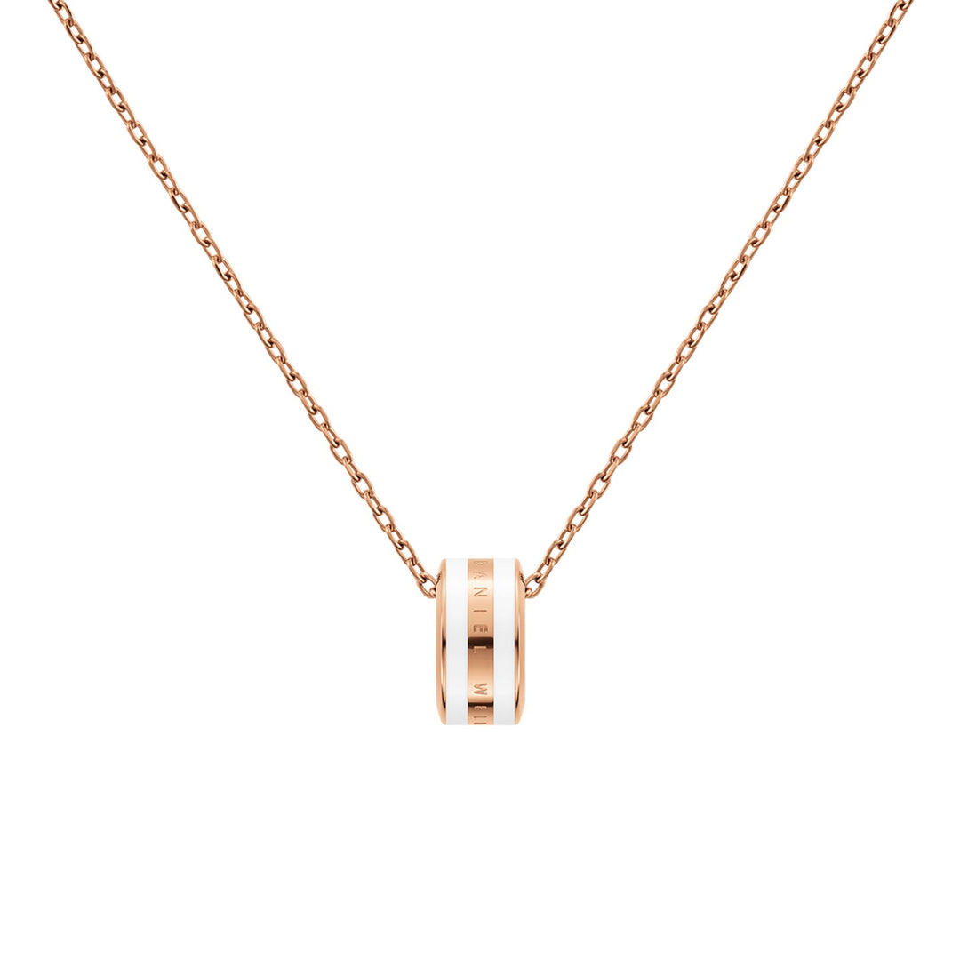 DW00400153 EMALIE NECKLACE ROSE GOLD WHITE