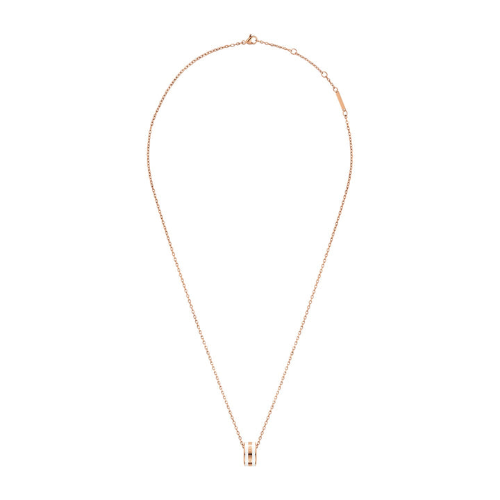 DW00400153 EMALIE NECKLACE ROSE GOLD WHITE