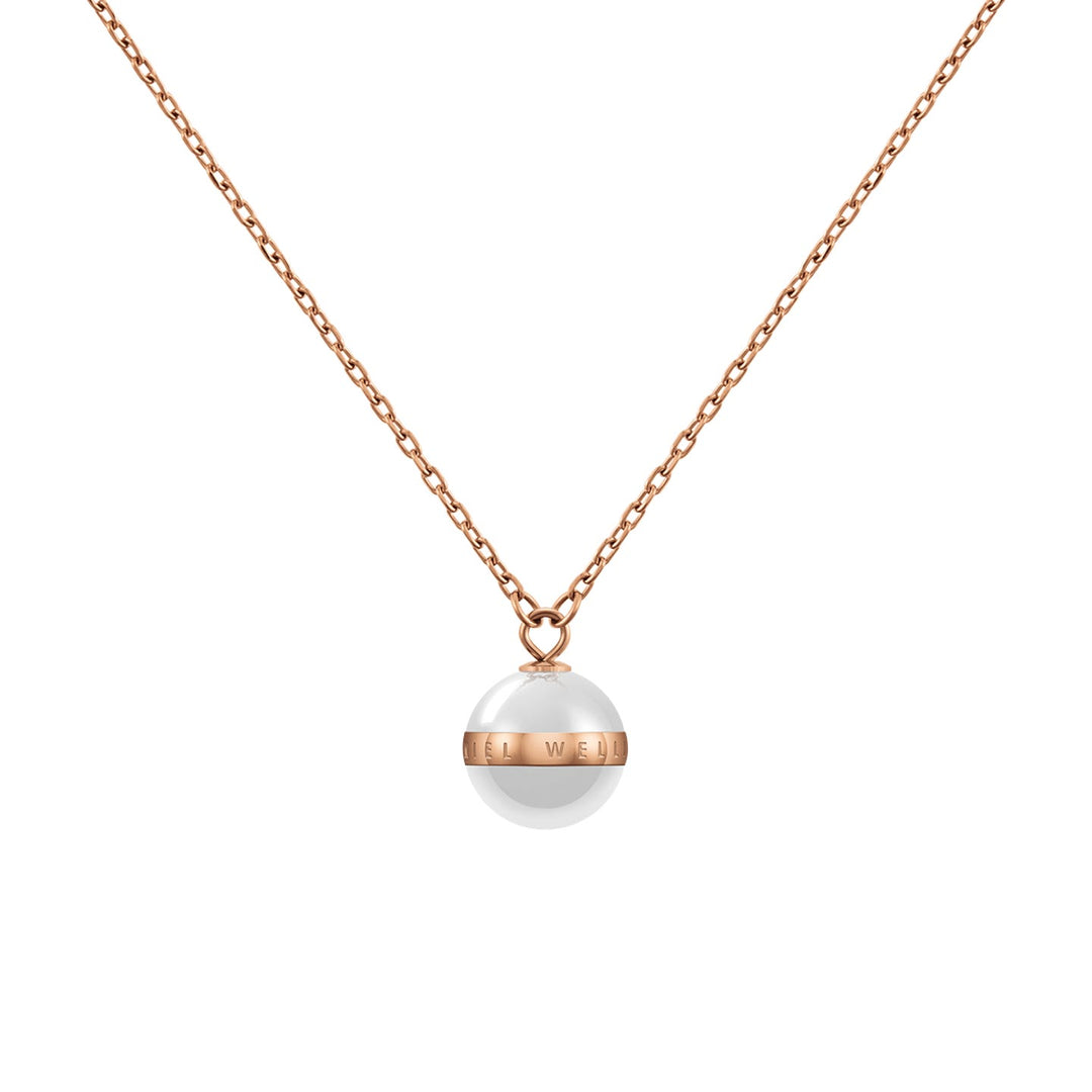 DW00400157 ASPIRATION NECKLACE ROSE GOLD WHITE