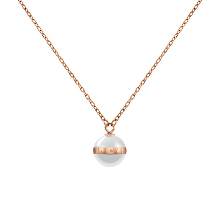 DW00400157 ASPIRATION NECKLACE ROSE GOLD WHITE