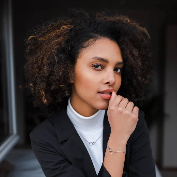 DW00400164 ELAN UNITY BRACELET SILVER 175MM