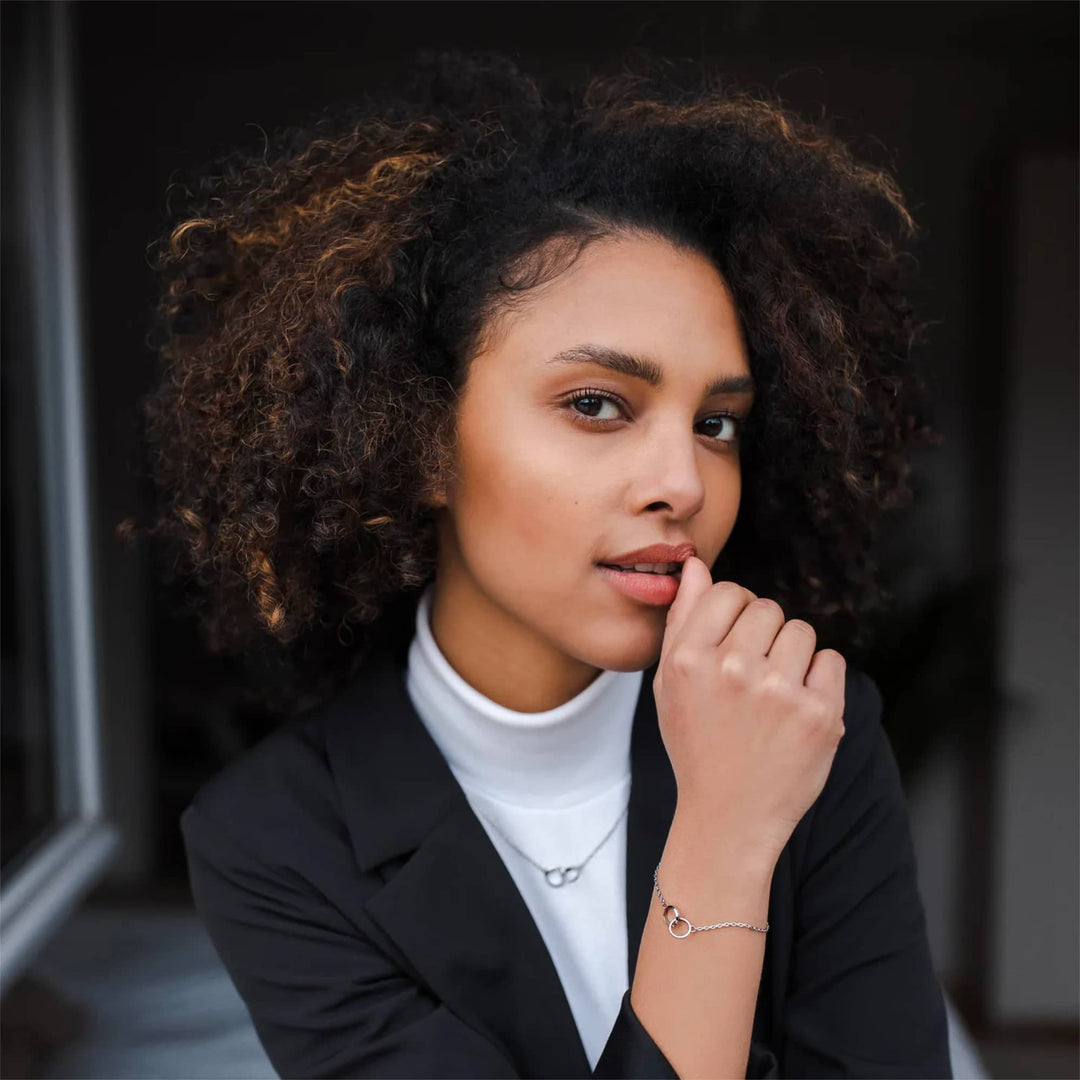 DW00400165 ELAN UNITY BRACELET SILVER 185MM