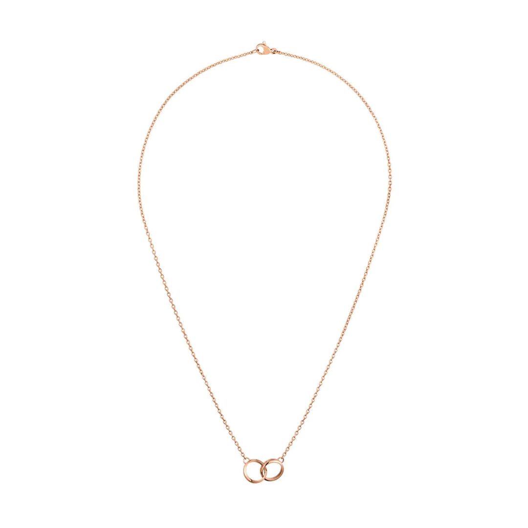 DW00400166 ELAN UNITY NECKLACE ROSE GOLD