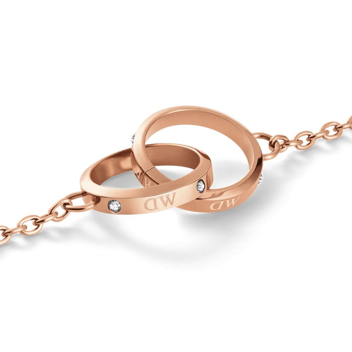 dw00400355 lumine unity bracelet rose gold