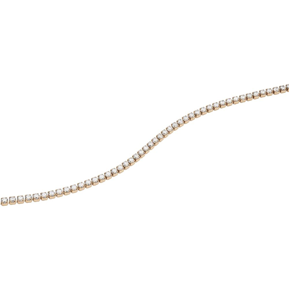 dw00400387 classic rose gold tennis bracelet