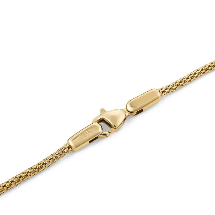 dw00400676 DW Tide Mesh Bracelet Evergold 1.8