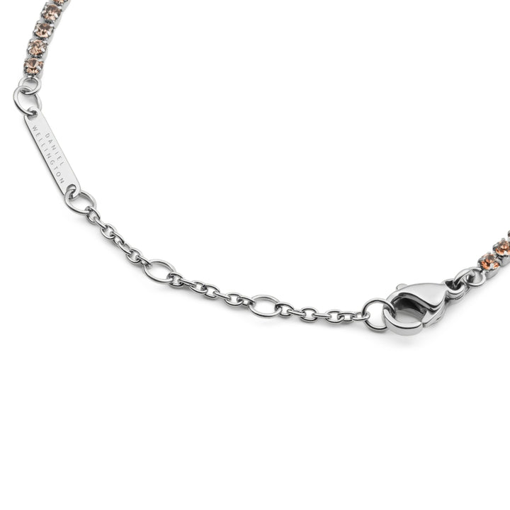 dw00401111 Dw Classic Tennis Bracelet Apricot Silv