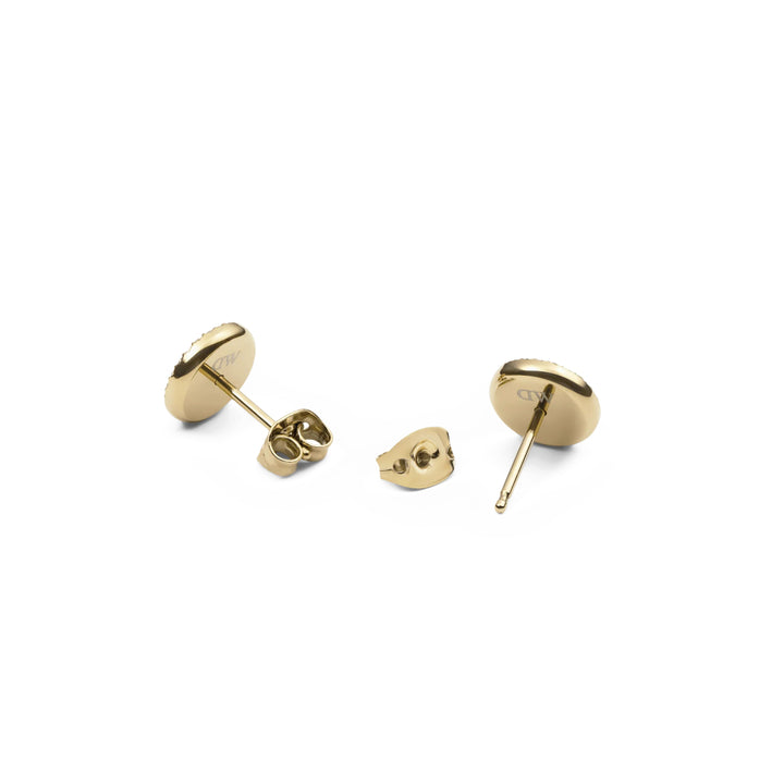 dw00401408 Dw Audrey Earrings Black Agathe Gold