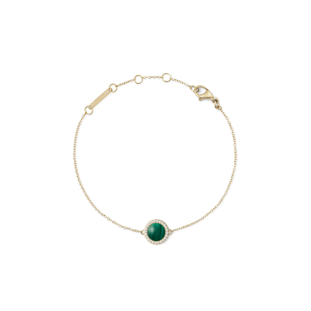 dw00401425 Dw Audrey Bracelet Malachite Gold