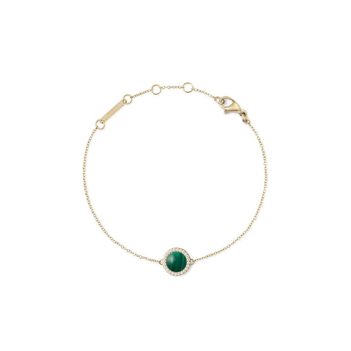 dw00401425 Dw Audrey Bracelet Malachite Gold