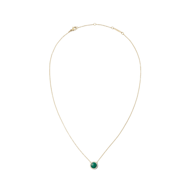 dw00401443 Dw Audrey Necklace Malachite Gold