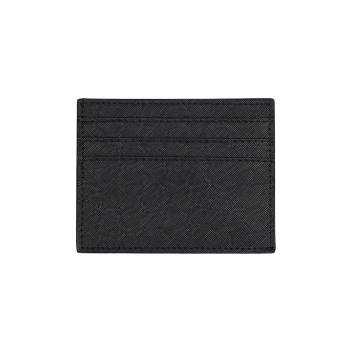 dw01900002 6 cards holder with opening black saffiano