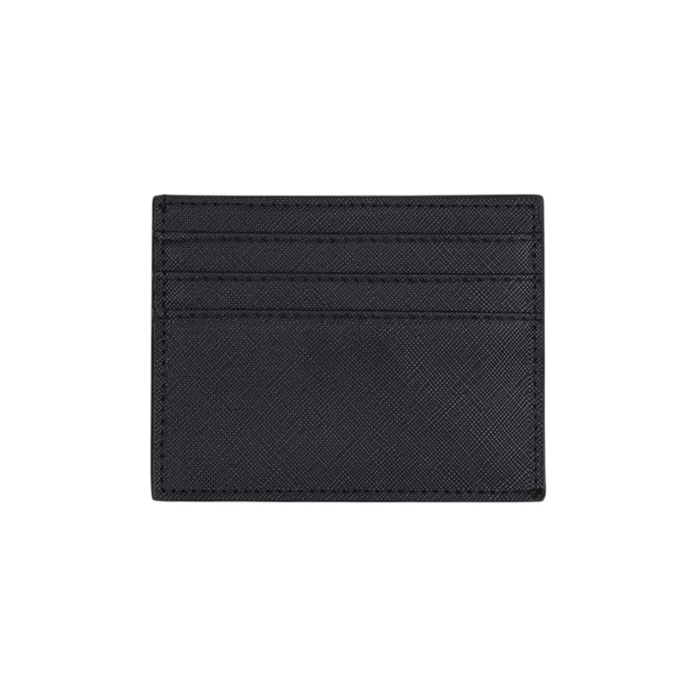 dw01900002 6 cards holder with opening black saffiano