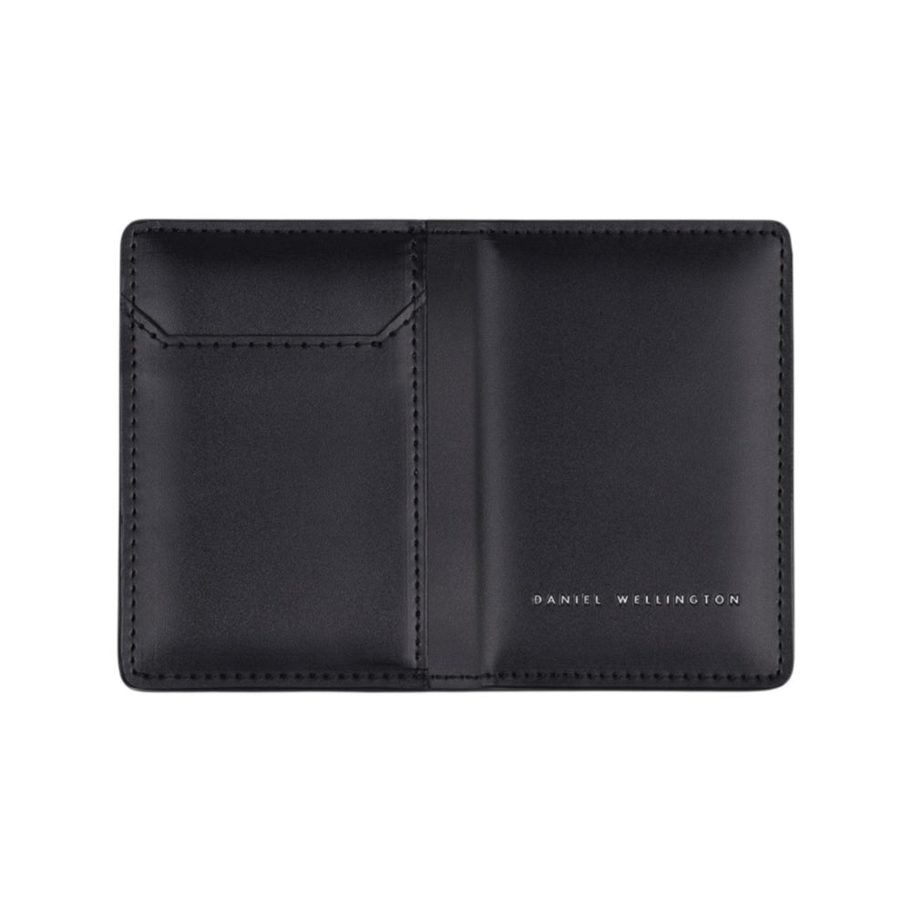 dw01900026 6 cards holder foldable black smooth 7.5x10.4 cm