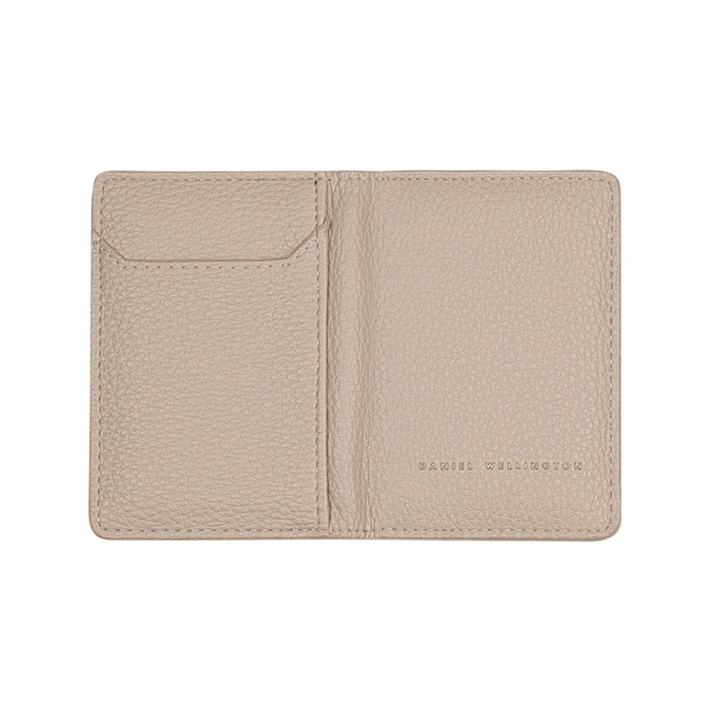 dw01900029 6 cards holder foldable cream tumbled 7.5x10.4 cm