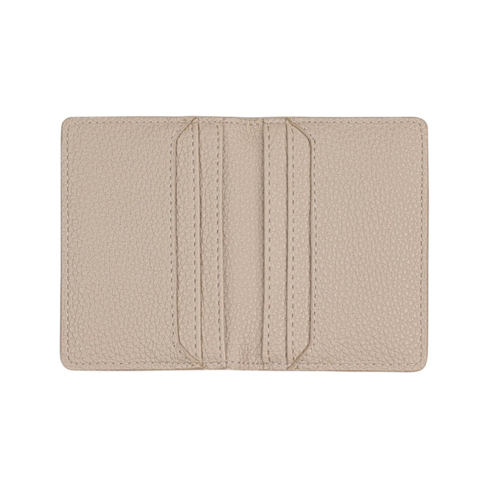 dw01900029 6 cards holder foldable cream tumbled 7.5x10.4 cm