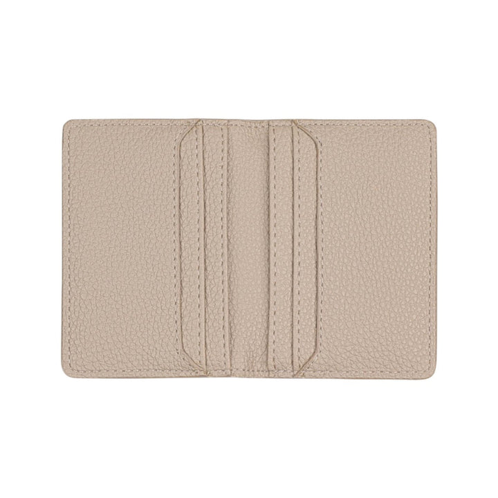 6 cards holder foldable cream bottalato 7,5x10,4 cm