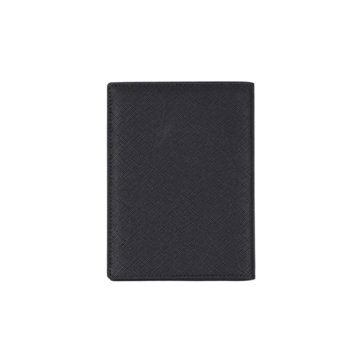dw01900035 passport holder black saffiano 10x14.5