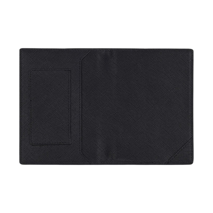 dw01900035 passport holder black saffiano 10x14.5