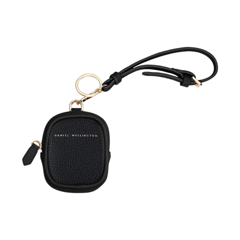 dw01900057 Mini bag keyring black tumbled 6x7.5cm