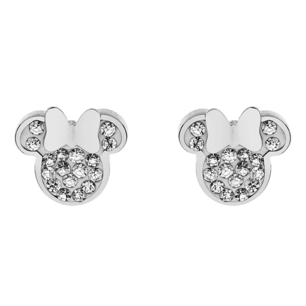 e600177rwl-b.cj Minnie Mouse earrings with zircons