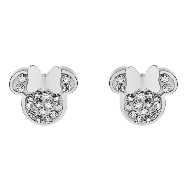 e600177rwl-b.cj Minnie Mouse earrings with zircons