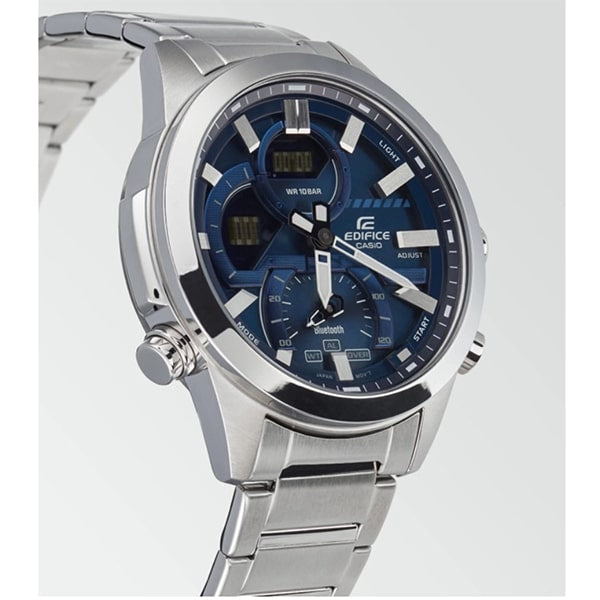 ecb-30d2aef orologio uomo quadrante blu