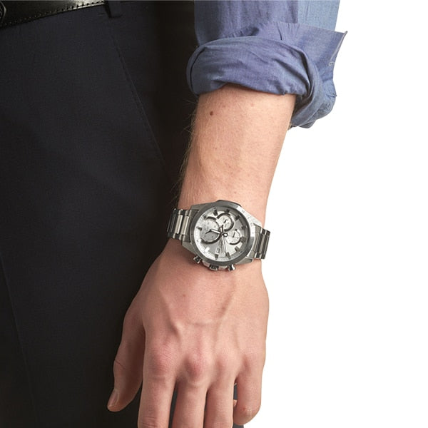 EFR-571MD-8AVUEF CASIO EDIFICE QUADRANTE ARGENTO