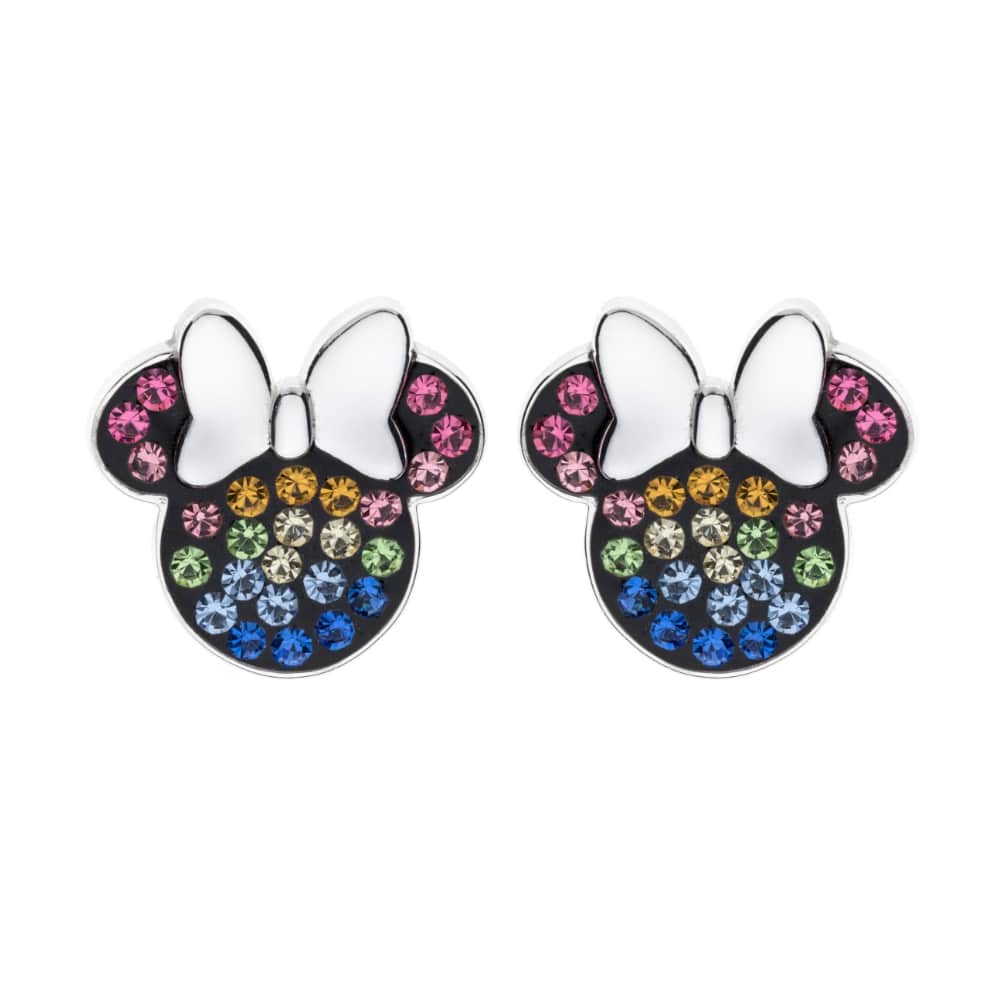 es00002srml.cs Multicolor Minnie Mouse Earrings