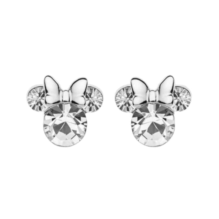 es00028saprl.cs Minnie Mouse silver earrings