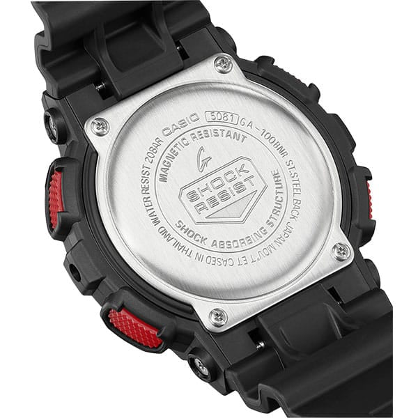 ga-100bnr-1aer G-shock Black Red